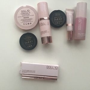 New in box doll 10 overarched brow gel brunette plus huge lot